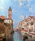 Famous Venice Paintings - Rio St. Barnaba, Venice